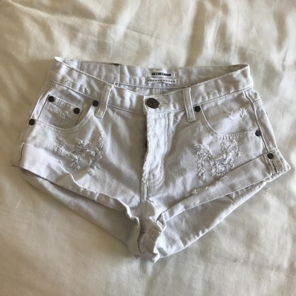 One Teaspoon Bandits Denim shorts